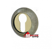 Накладка CYLINDER ET-1AB/SG 6 бронза/золото 2шт. Накладка CYLINDER ET-1AB/SG 6 бронза/золото 2шт.