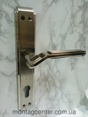 Ручка  85мм. ELITE  Никель/Сатин